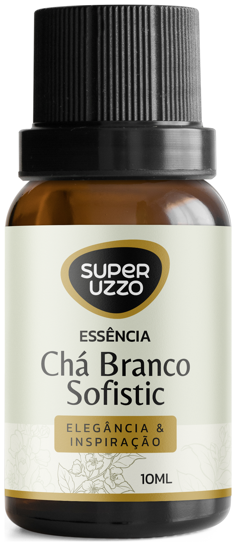 Frasco da Essência Chá Branco Sofistic 10ml da Super Uzzo